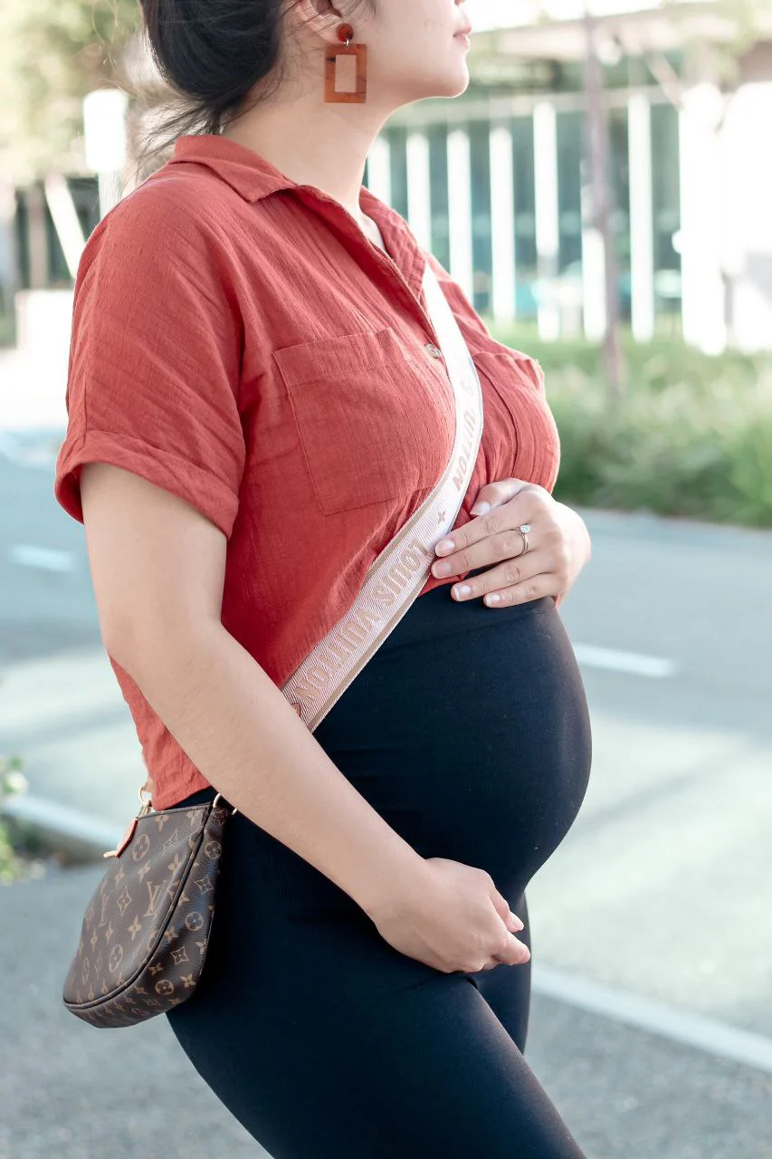 Maternity High Waist Leggings [Final Sale] - Image 7