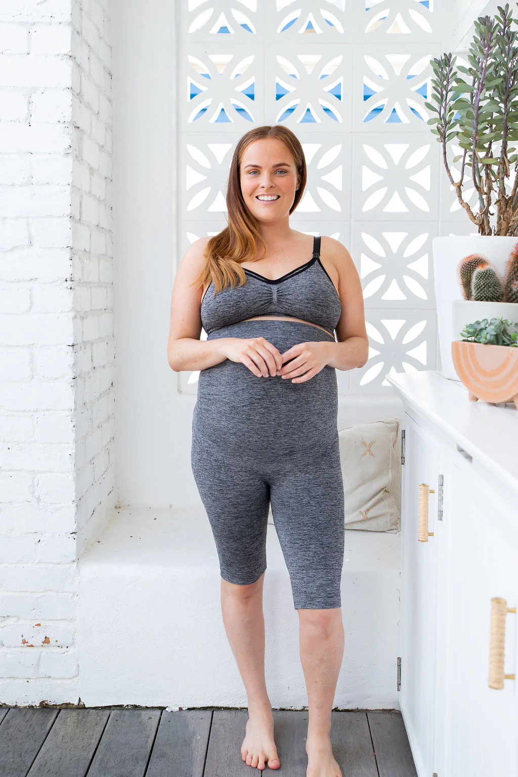 Maternity Wellness Sport Shorts [Final Sale] - Image 4